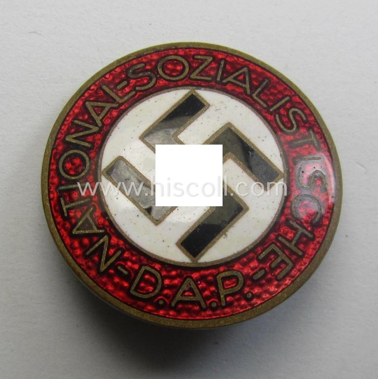 'N.S.D.A.P. - Parteiabzeichen' showing the makers'-designation: 'RzM' and/or: 'M1/127'