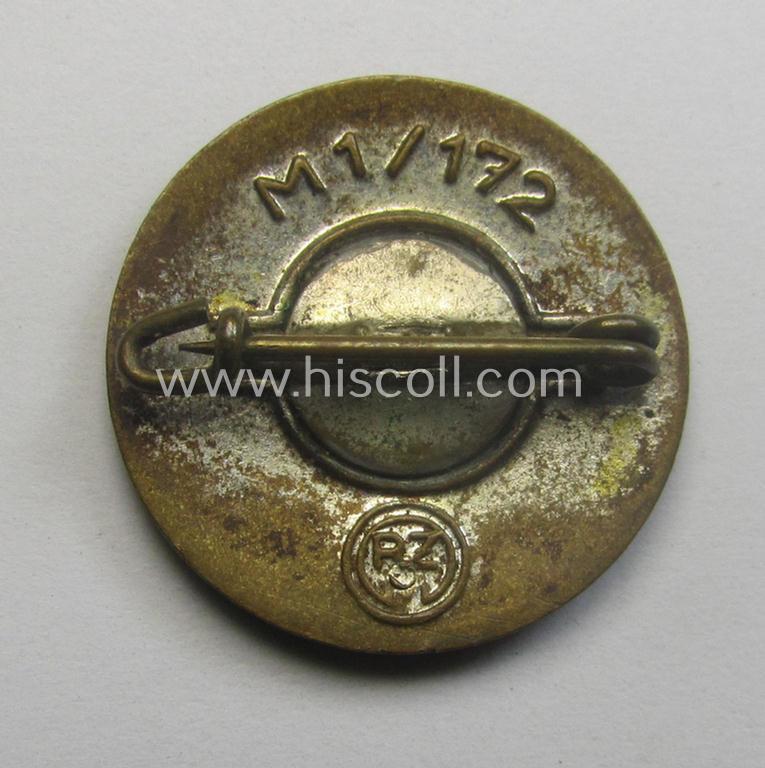 'N.S.D.A.P. - Parteiabzeichen' showing the makers'-designation: 'RzM' and/or: 'M1/127'