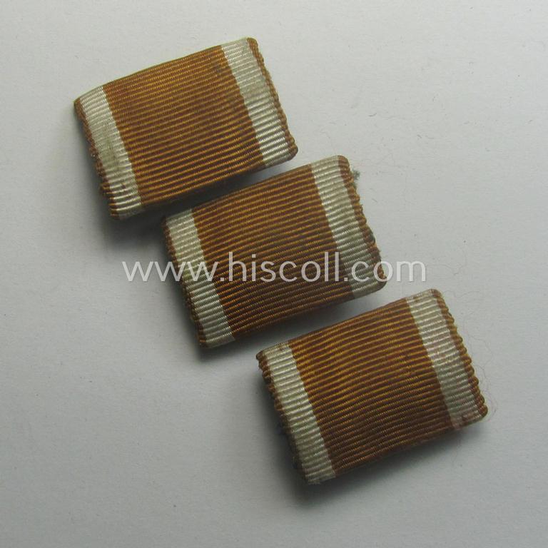 Single-pieced ribbon-bar (ie. 'Feld- o. Bandspange') as was intended for the: 'Deutsches Schutzwall Ehrenzeichen' (aka: 'Westwall'-medal)