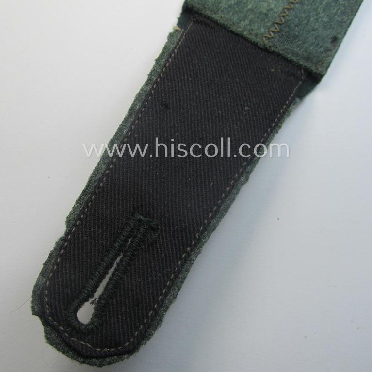 Single, early-period (ie. 'M36-pattern and/or pointed-styled), WH (Heeres) 'cyphered', EM-type shoulderstrap as was intended for a: 'Soldat des Panzer-Aufklärungs-Abtlgs. 6'