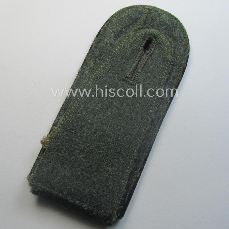 Single, early-period (ie. 'M40-pattern and/or rounded-styled), WH (Heeres) 'cyphered', EM-type shoulderstrap as was intended for a: 'Soldat u. Mitglied des Pionier-Lehr-Rgts. 2'