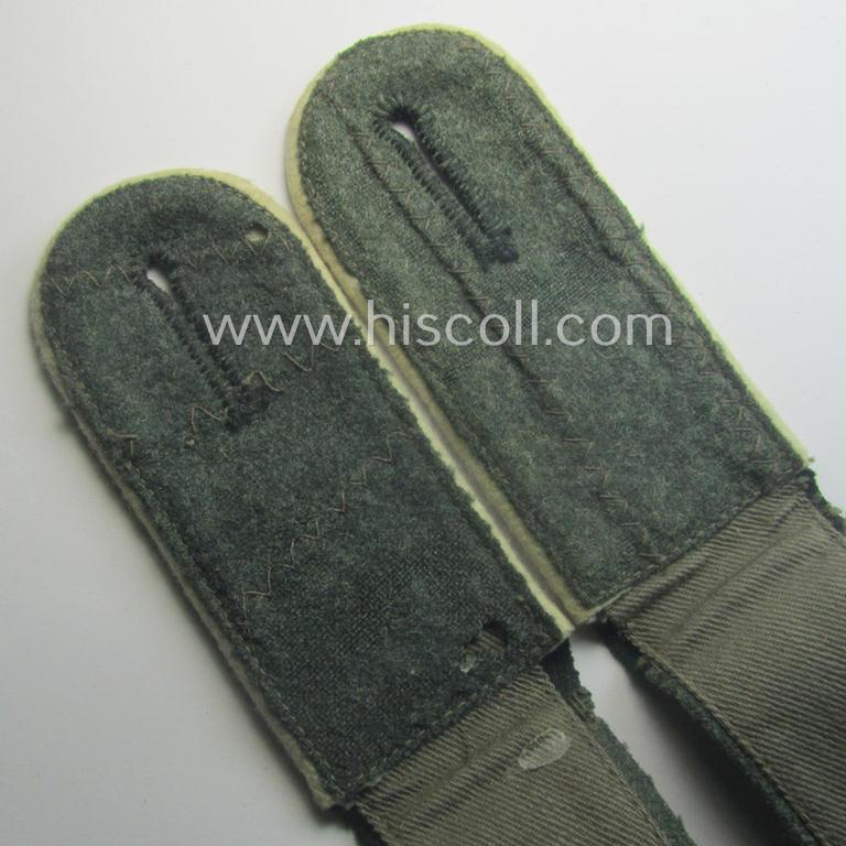 Pair of WH (Heeres) neatly 'cyphered', EM-type shoulderstraps: 'Soldat des Infanterie-Rgts. 74'